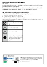 Предварительный просмотр 2 страницы Smeg FQ60XF Instruction Manual