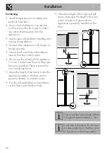 Предварительный просмотр 33 страницы Smeg FQ70GBE Instruction Manual