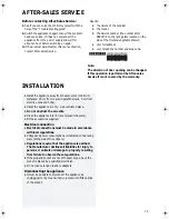 Preview for 8 page of Smeg FR132A1 Instructions For Use Manual