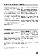 Preview for 3 page of Smeg FR165SE (French) Installation Et Emploi