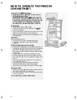 Предварительный просмотр 6 страницы Smeg FR205APL Instructions For Use Manual