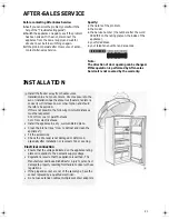 Предварительный просмотр 9 страницы Smeg FR205APL Instructions For Use Manual