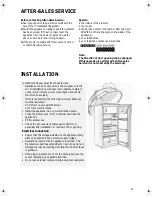 Preview for 9 page of Smeg FR220A1 Instructions For Use Manual