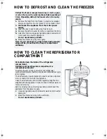 Предварительный просмотр 6 страницы Smeg FR238A7 Instructions For Use Manual