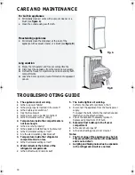 Предварительный просмотр 7 страницы Smeg FR238APL Instructions For Use Manual