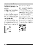 Preview for 10 page of Smeg FR298A Installation And Use Manual