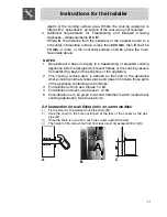 Preview for 9 page of Smeg Freestanding Cooker CSA150X-6 Instruction Manual