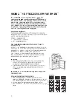 Предварительный просмотр 7 страницы Smeg Fridge Freezer CR325ANF Instructions For Use Manual