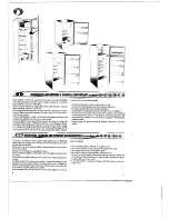 Предварительный просмотр 2 страницы Smeg FRP275SE1 Instructions For Installation, Use And Maintenance Manual