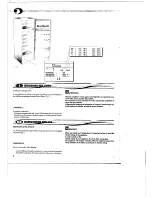 Предварительный просмотр 3 страницы Smeg FRP275SE1 Instructions For Installation, Use And Maintenance Manual