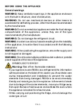 Preview for 3 page of Smeg FS18EV2HX Instruction Booklet