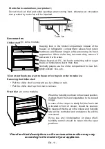 Preview for 12 page of Smeg FS18EV3HX Instruction Booklet