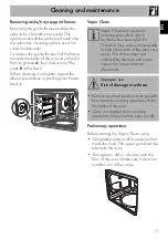 Предварительный просмотр 29 страницы Smeg FS61XNG8-1 Manual