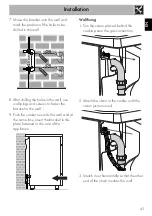 Предварительный просмотр 41 страницы Smeg FS61XNG8-1 Manual