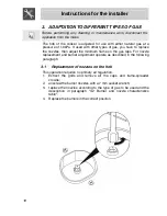 Preview for 8 page of Smeg FS61XPZ5 Instruction Manual