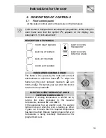 Preview for 13 page of Smeg FS61XPZ5 Instruction Manual