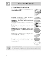 Preview for 24 page of Smeg FS61XPZ5 Instruction Manual