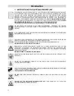 Предварительный просмотр 2 страницы Smeg FS66MFX Instructions For Installation And Use Manual