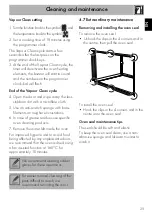 Предварительный просмотр 27 страницы Smeg FS9606AS Manual