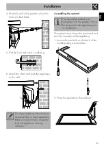 Предварительный просмотр 43 страницы Smeg FSP9610X-1 Manual