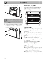 Предварительный просмотр 46 страницы Smeg FSP9610X Instruction Manual