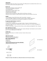 Preview for 3 page of Smeg GLASS SPLASHBACK Installation Manual