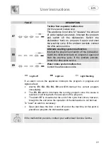 Предварительный просмотр 31 страницы Smeg GV61224 Manual