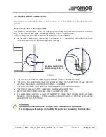 Preview for 14 page of Smeg GW1050H Operating Instructions Manual