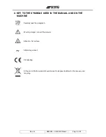 Preview for 8 page of Smeg GW1060 Operating Instructions Manual