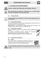 Preview for 12 page of Smeg Hob Instructions For The User