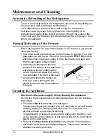 Preview for 14 page of Smeg Integrated Refrigerator with Freezer CR320ASX Instructions For Use Manual