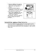 Preview for 15 page of Smeg Integrated Refrigerator with Freezer CR320ASX Instructions For Use Manual