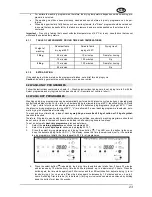 Предварительный просмотр 23 страницы Smeg Integrated Washer WDI16BA Instruction Manual