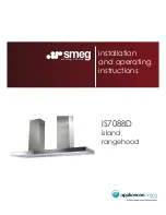 Smeg IS7088D Installation And Operating Instructions Manual preview