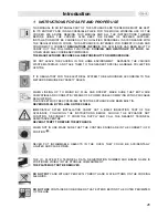 Preview for 2 page of Smeg JGB92XD1W Instructions For Installation And Use Manual