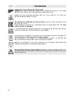 Preview for 3 page of Smeg JGB92XD1W Instructions For Installation And Use Manual