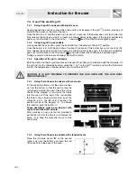 Preview for 19 page of Smeg JGB92XD1W Instructions For Installation And Use Manual