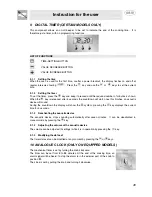 Preview for 24 page of Smeg JGB92XD1W Instructions For Installation And Use Manual