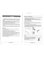 Preview for 3 page of Smeg K110X Instructions For Use Manual