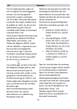 Preview for 44 page of Smeg KBT600XE Instruction On Mounting And Use Manual