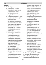 Preview for 48 page of Smeg KBT600XE Instruction On Mounting And Use Manual