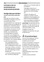 Preview for 75 page of Smeg KBT600XE Instruction On Mounting And Use Manual