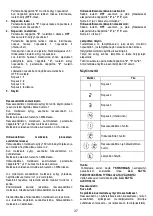 Preview for 44 page of Smeg KCH62X Instruction On Mounting And Use Manual