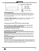 Preview for 7 page of Smeg KD120 series Instruction Manual