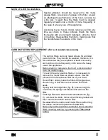 Preview for 8 page of Smeg KD120 series Instruction Manual