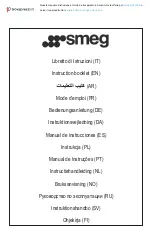 Smeg KD120XE Instruction Booklet preview