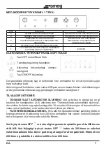 Предварительный просмотр 63 страницы Smeg KD90HXE Instruction Booklet