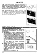 Предварительный просмотр 65 страницы Smeg KD90HXE Instruction Booklet