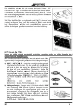 Предварительный просмотр 142 страницы Smeg KD90HXE Instruction Booklet