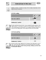 Preview for 20 page of Smeg KE250X Instructions For Installation And Use Manual